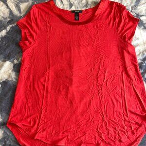 Alfani Cherry Bliss Blouse size L NWT